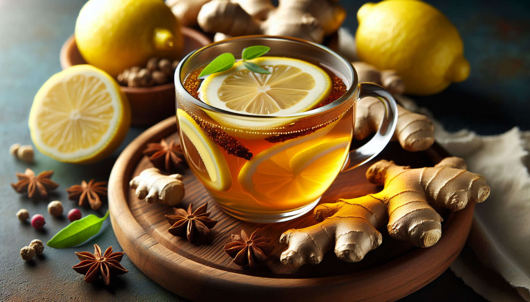 tisane zenzero e limone